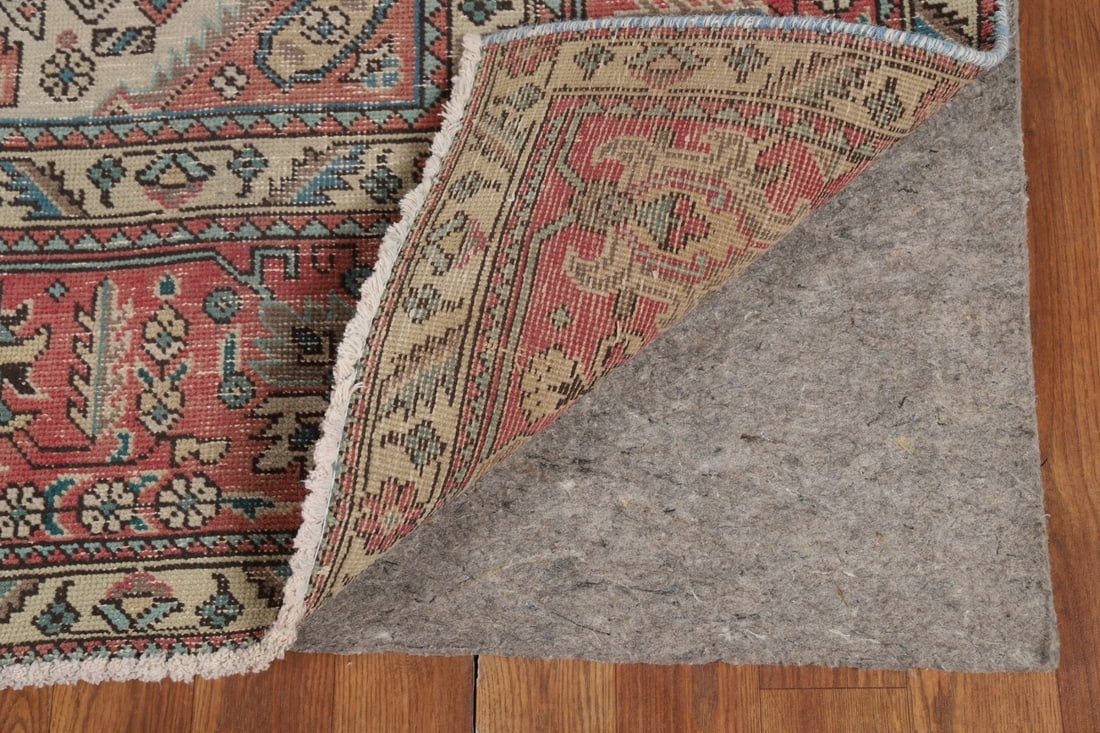 Antique Wool Tabriz Persian Area Rug 8x11 - 8