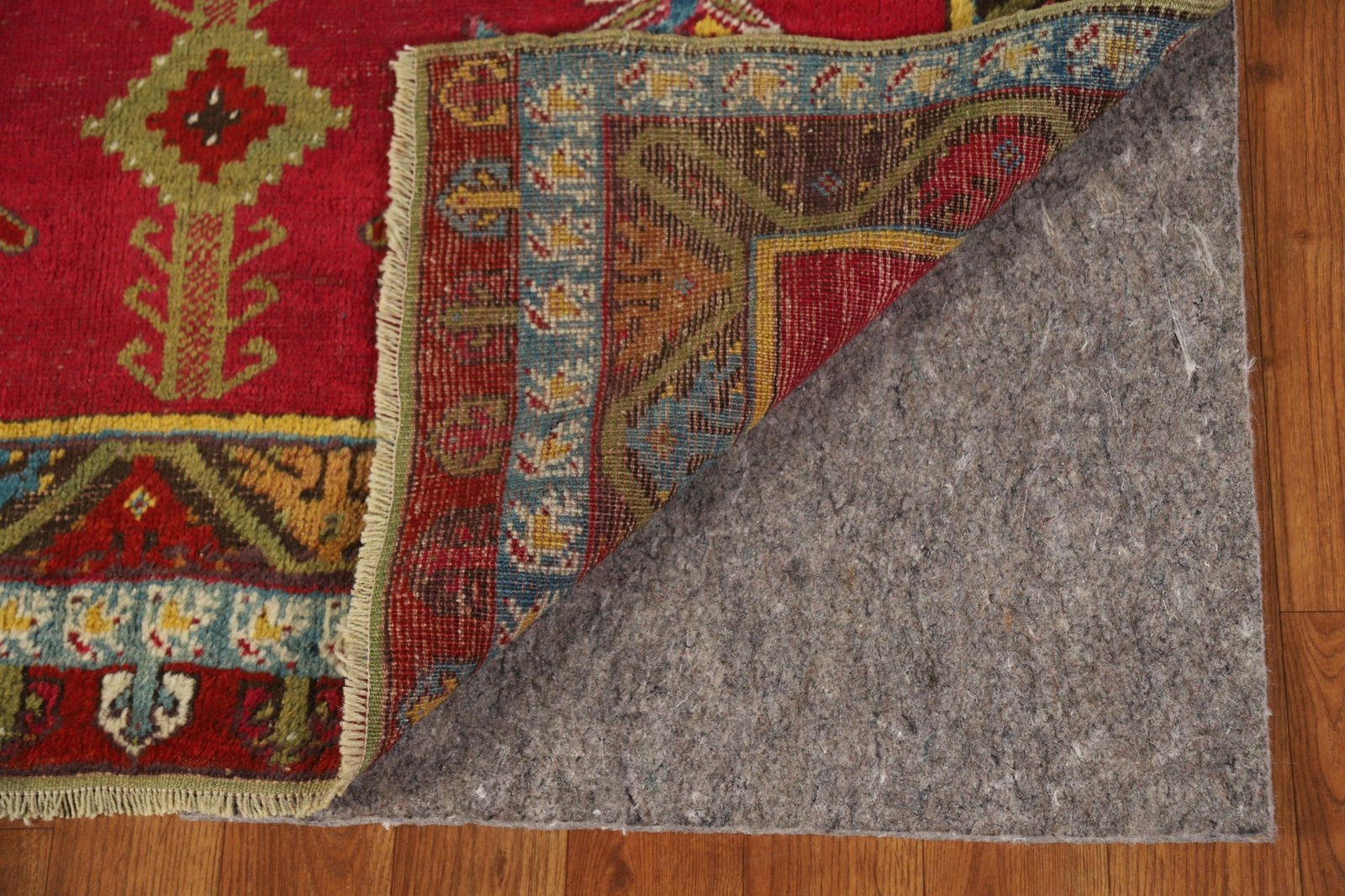 Pre-1900 Antique Karabagh Vegetable Dye Runner Rug 4x12 - 8