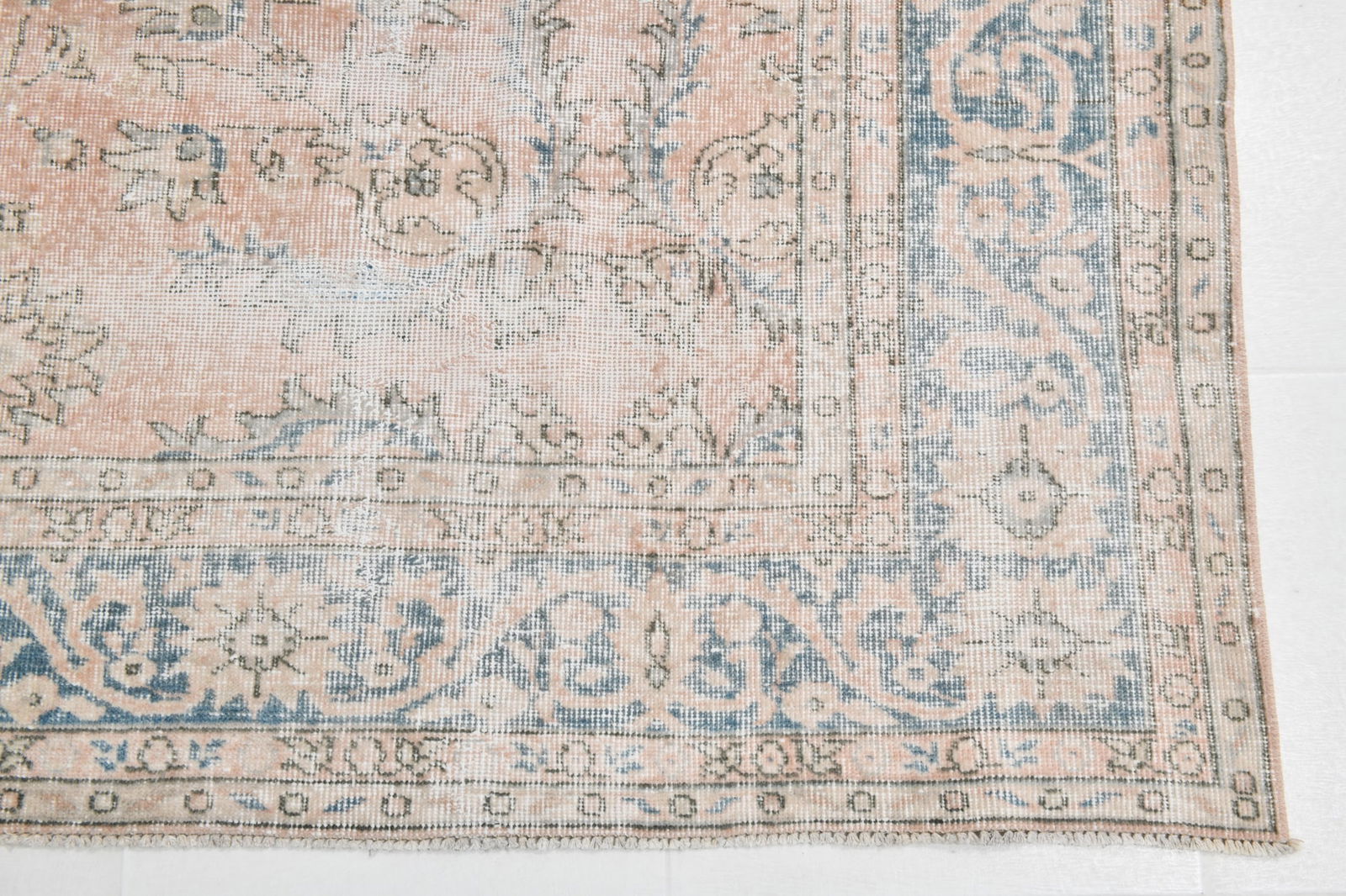 7'10'' x 10'8'' Turkish Vintage Runner Rug - 22062 - 11