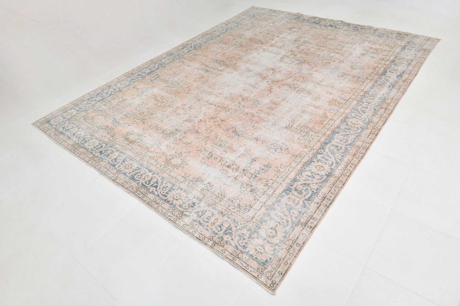 7'10'' x 10'8'' Turkish Vintage Runner Rug - 22062 - 18