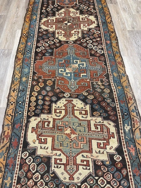 Antique Persian Northwest Runner-5253 - 3
