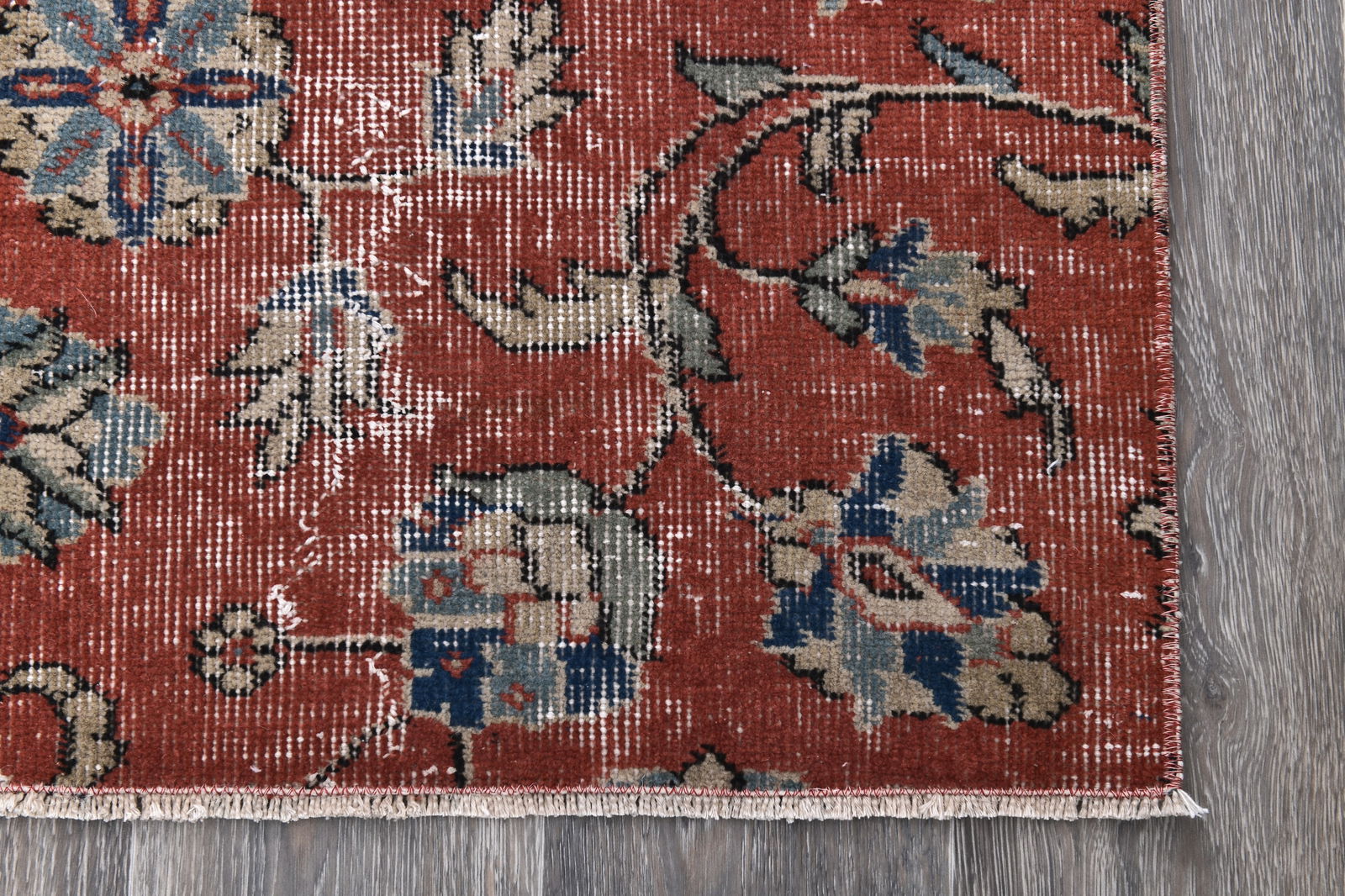 1'11'' x 4'2'' Turkish Vintage Runner Rug - 243966 - 10