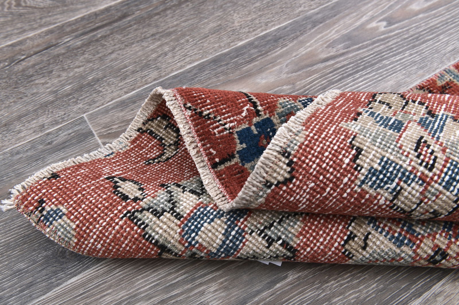 1'11'' x 4'2'' Turkish Vintage Runner Rug - 243966 - 14