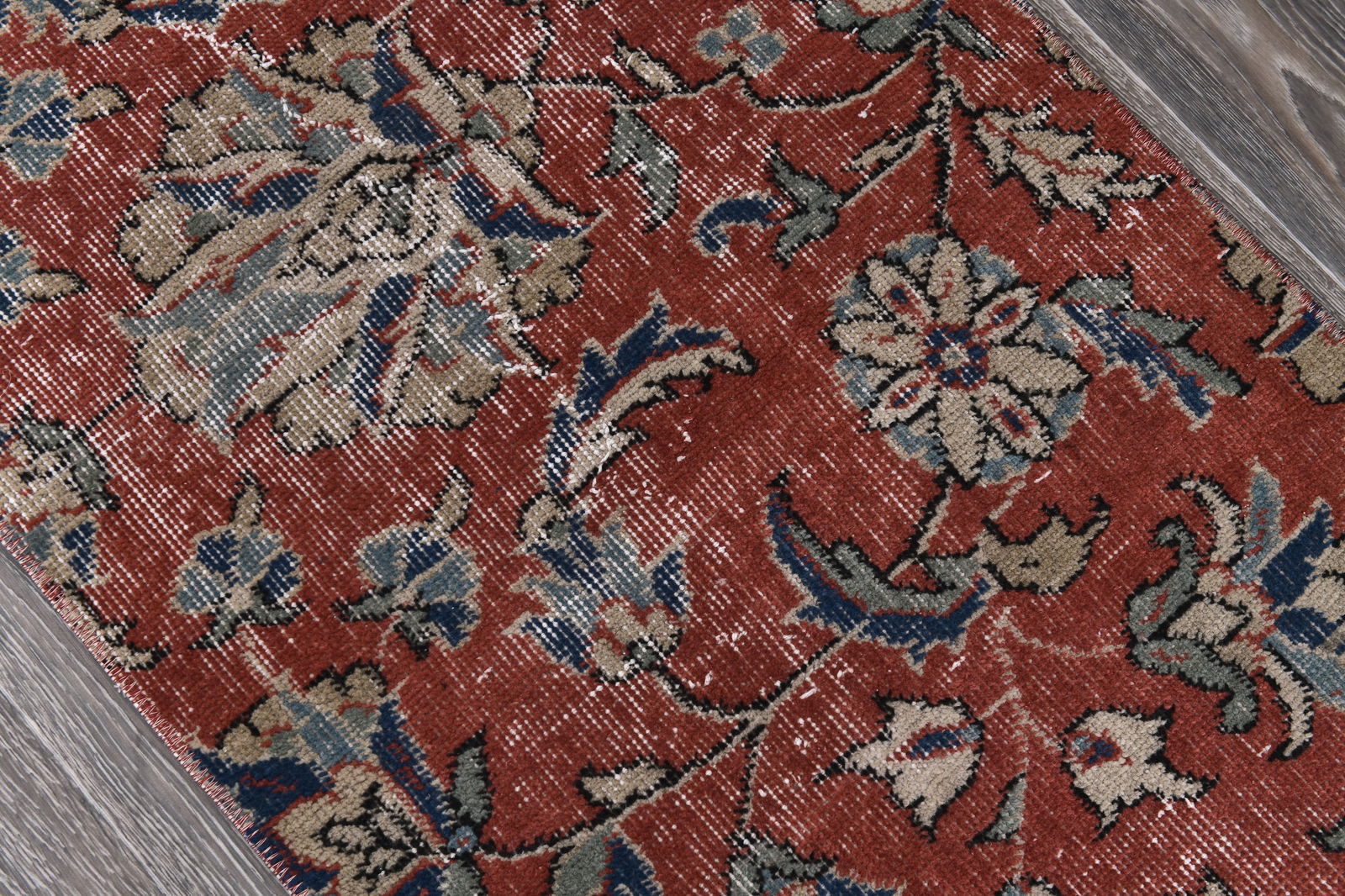 1'11'' x 4'2'' Turkish Vintage Runner Rug - 243966 - 4