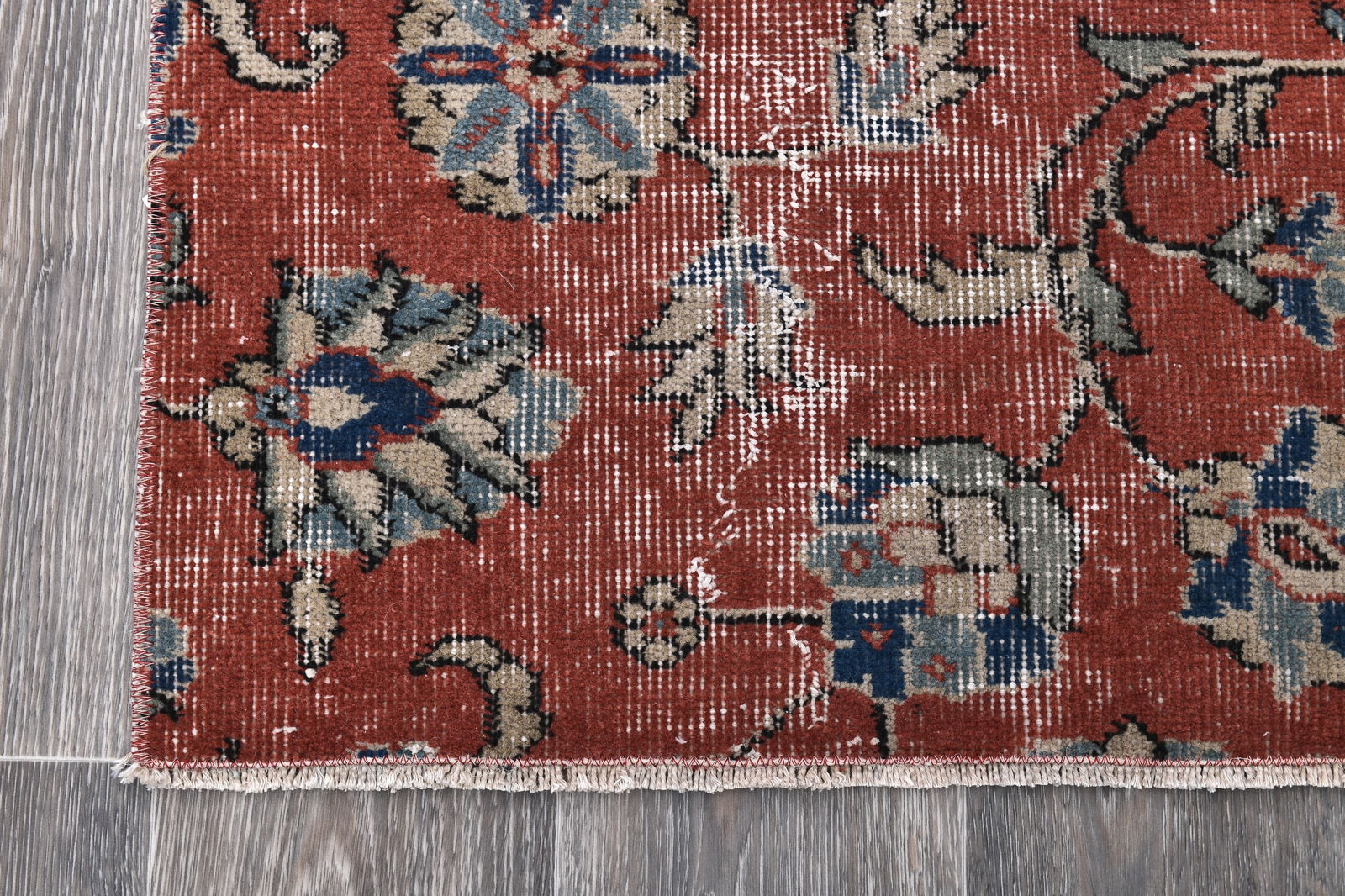 1'11'' x 4'2'' Turkish Vintage Runner Rug - 243966 - 8