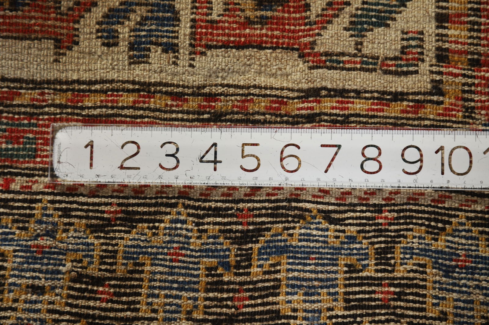 Pre-1900 Antique Kazak Vegetable Dye Area Rug 5x8 - 20