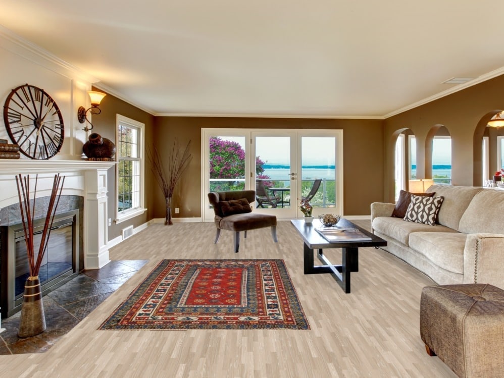 Pre-1900 Antique Kazak Vegetable Dye Area Rug 5x8 - 2