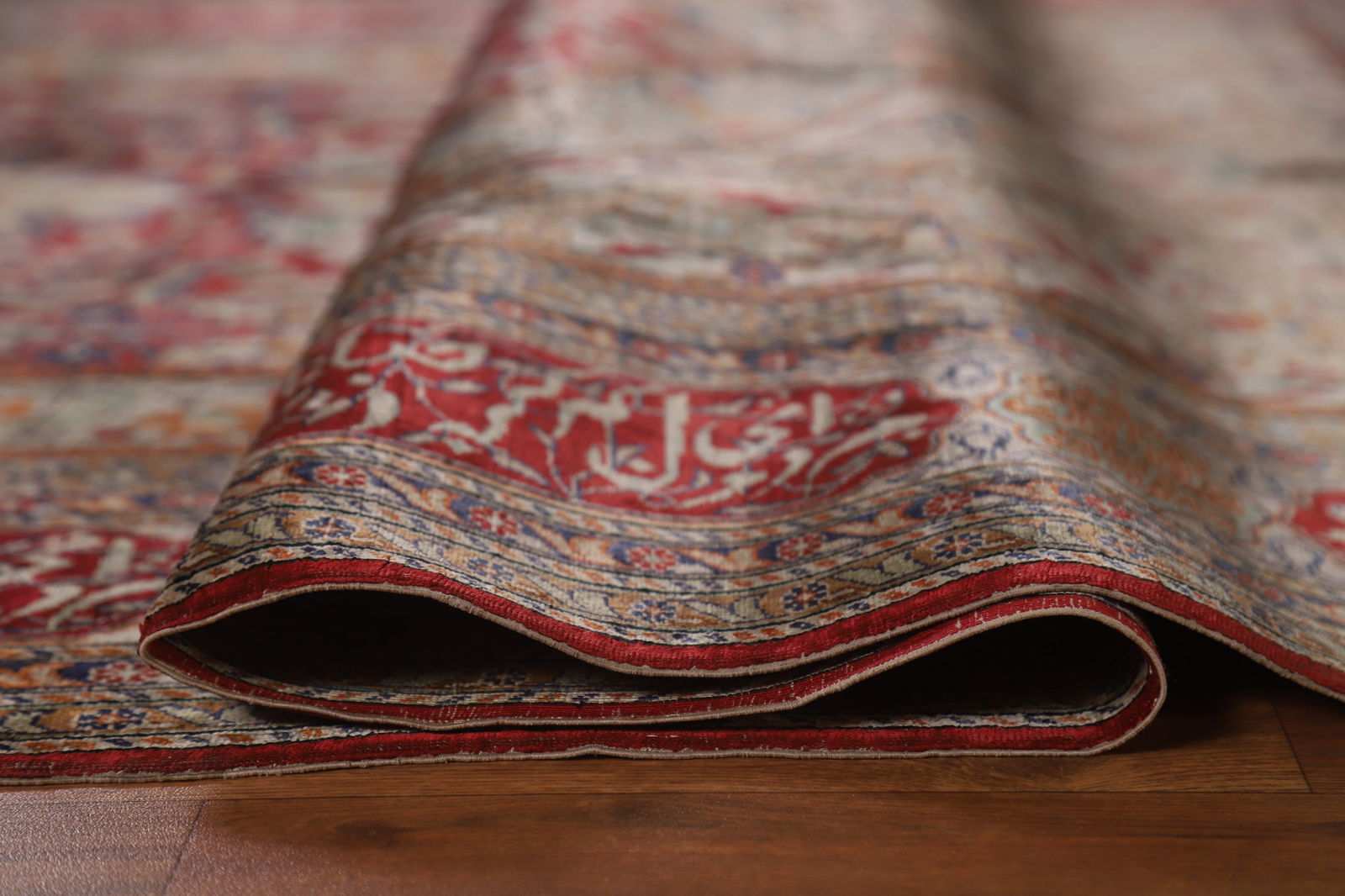 Pre-1900 Antique Tabriz Vegetable Dye Persian Rug 4x7 - 12