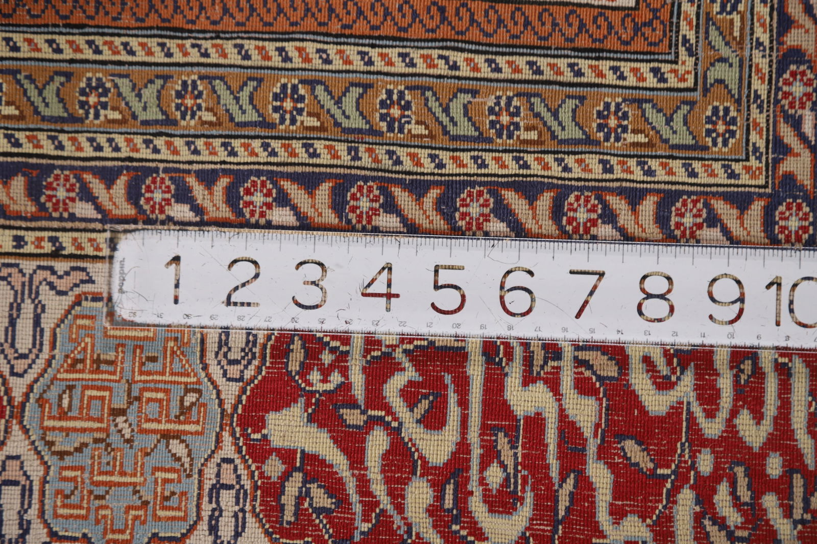 Pre-1900 Antique Tabriz Vegetable Dye Persian Rug 4x7 - 19