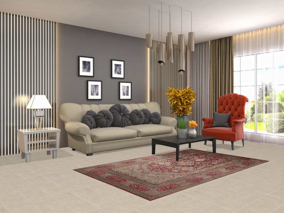 Pre-1900 Antique Tabriz Vegetable Dye Persian Rug 4x7 - 2