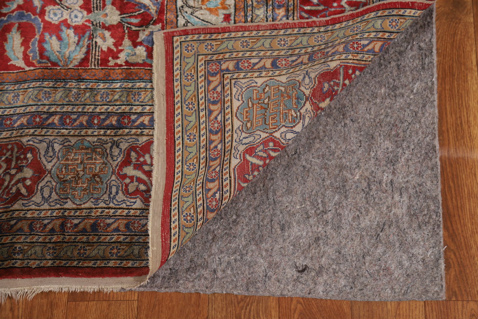 Pre-1900 Antique Tabriz Vegetable Dye Persian Rug 4x7 - 8