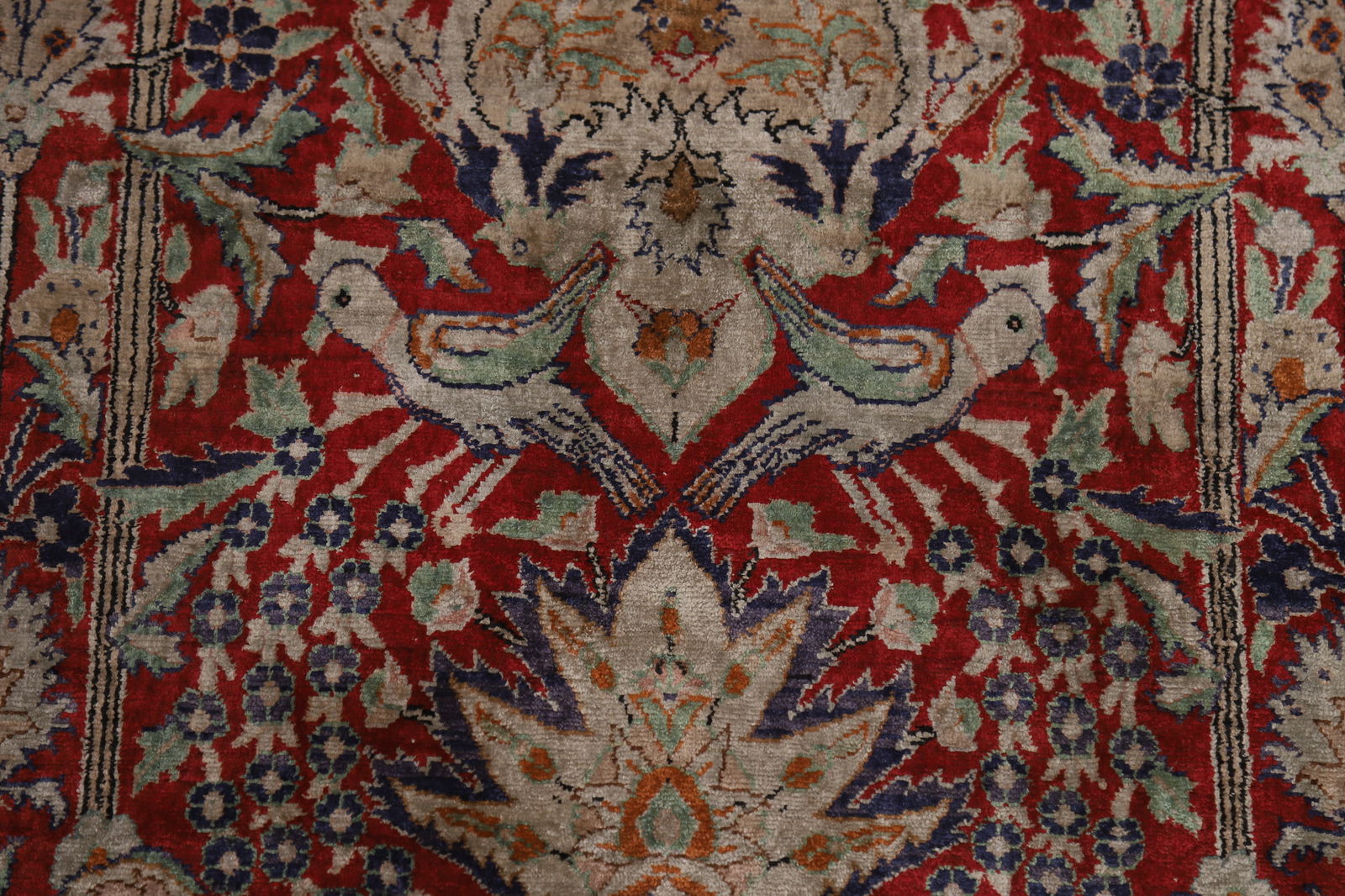 Pre-1900 Antique Tabriz Vegetable Dye Persian Rug 4x7 - 9