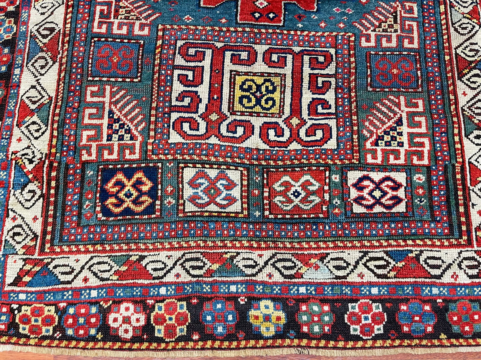 Antique Karachop Kzak Caucasian rug-4939 - 2