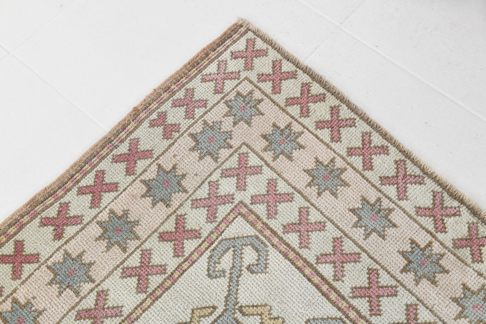 13'2'' x 14'9'' Unique Handmade Vintage Rug - 6324 - 11