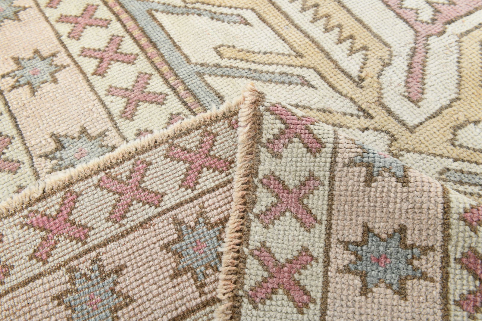 13'2'' x 14'9'' Unique Handmade Vintage Rug - 6324 - 16