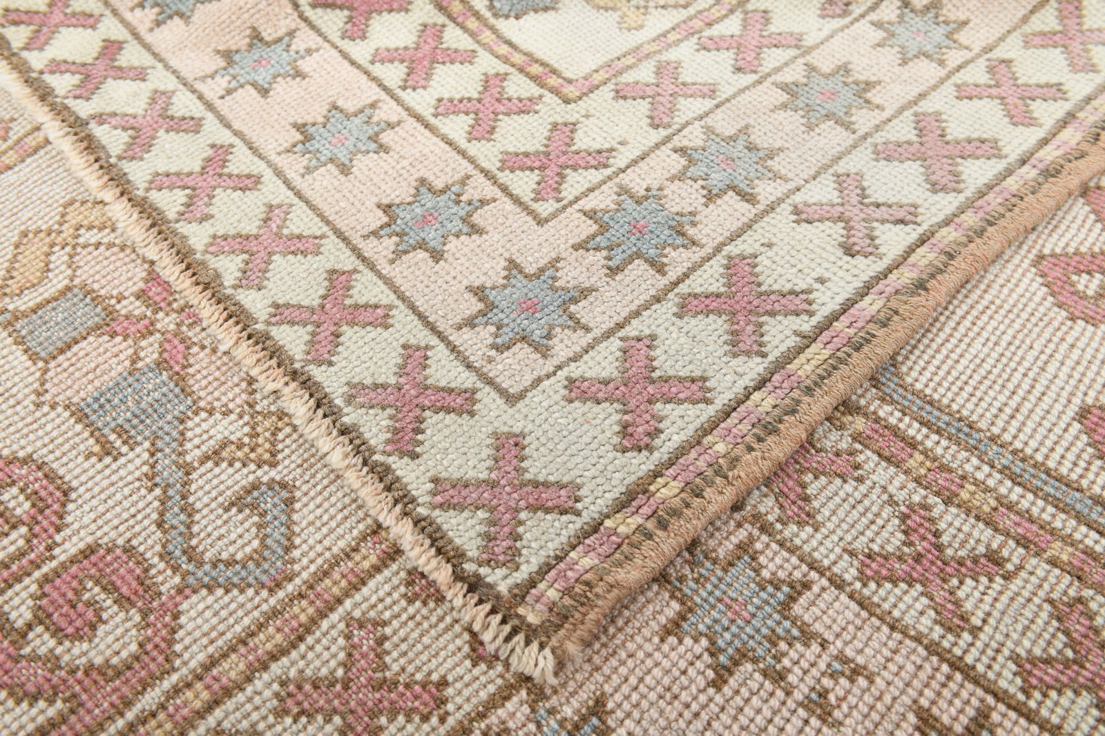 13'2'' x 14'9'' Unique Handmade Vintage Rug - 6324 - 17