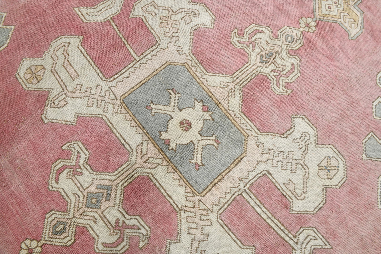 13'2'' x 14'9'' Unique Handmade Vintage Rug - 6324 - 7