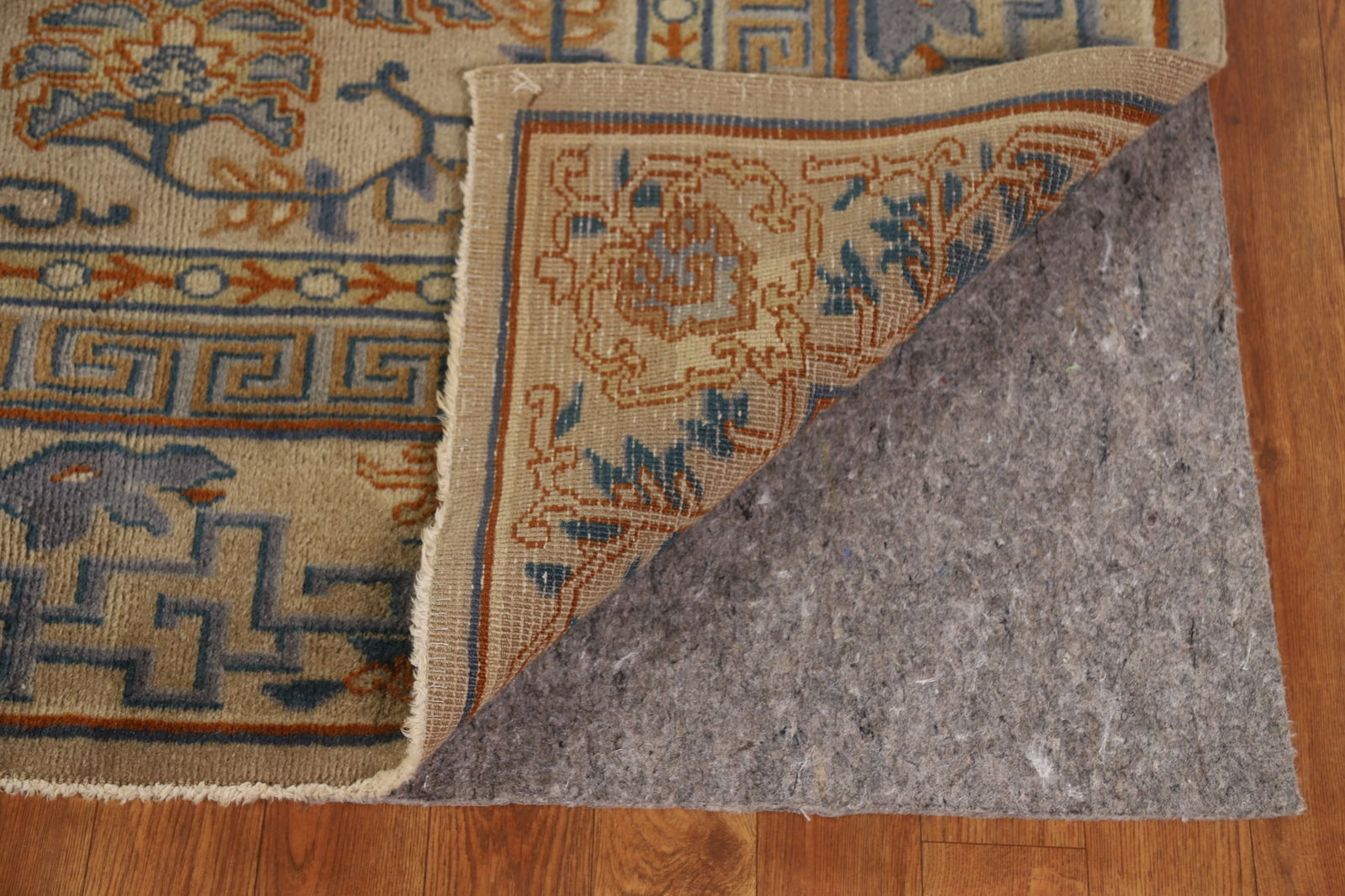 Antique Vegetable Dye Art Deco Chinese Accent Rug 9x11 - 8