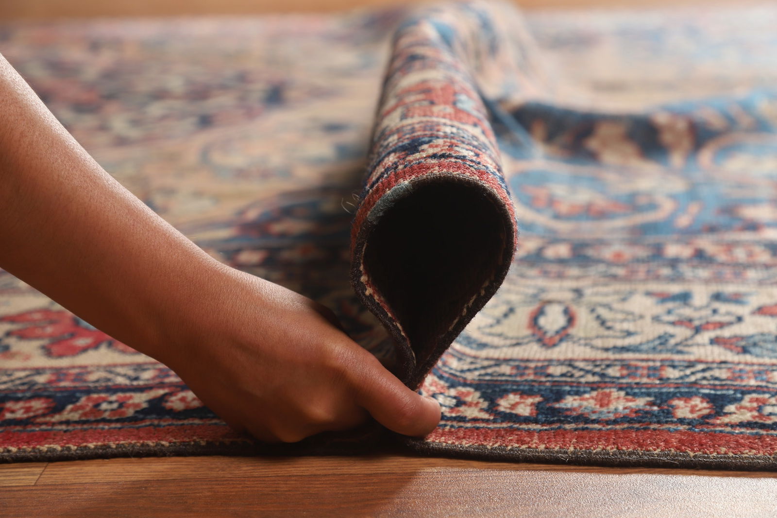 Pre-1900 Antique Vegetable Dye Tabriz Persian Area Rug 8x11 - 18