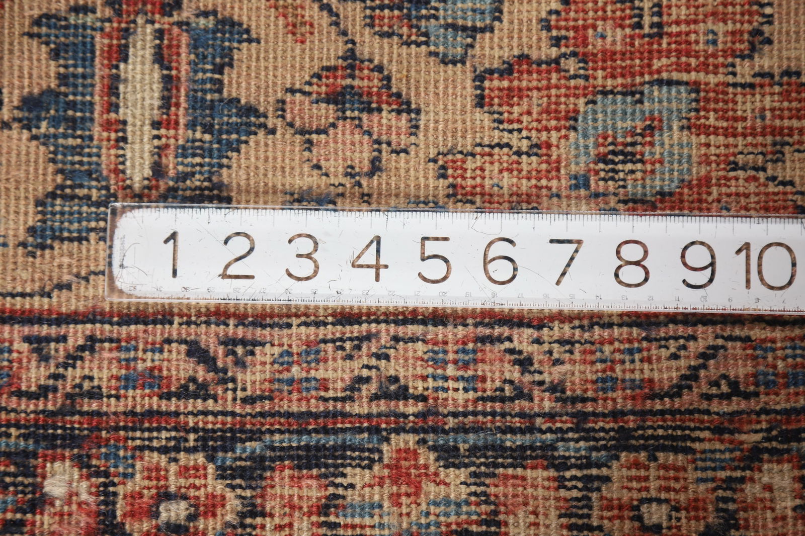 Pre-1900 Antique Vegetable Dye Tabriz Persian Area Rug 8x11 - 20