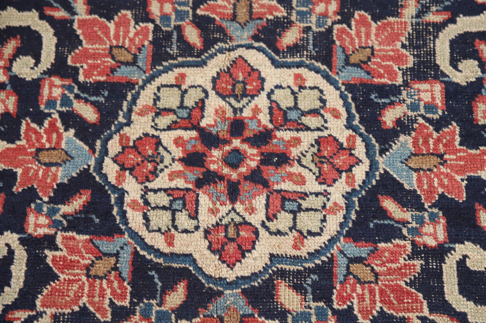 Pre-1900 Antique Vegetable Dye Tabriz Persian Area Rug 8x11 - 9