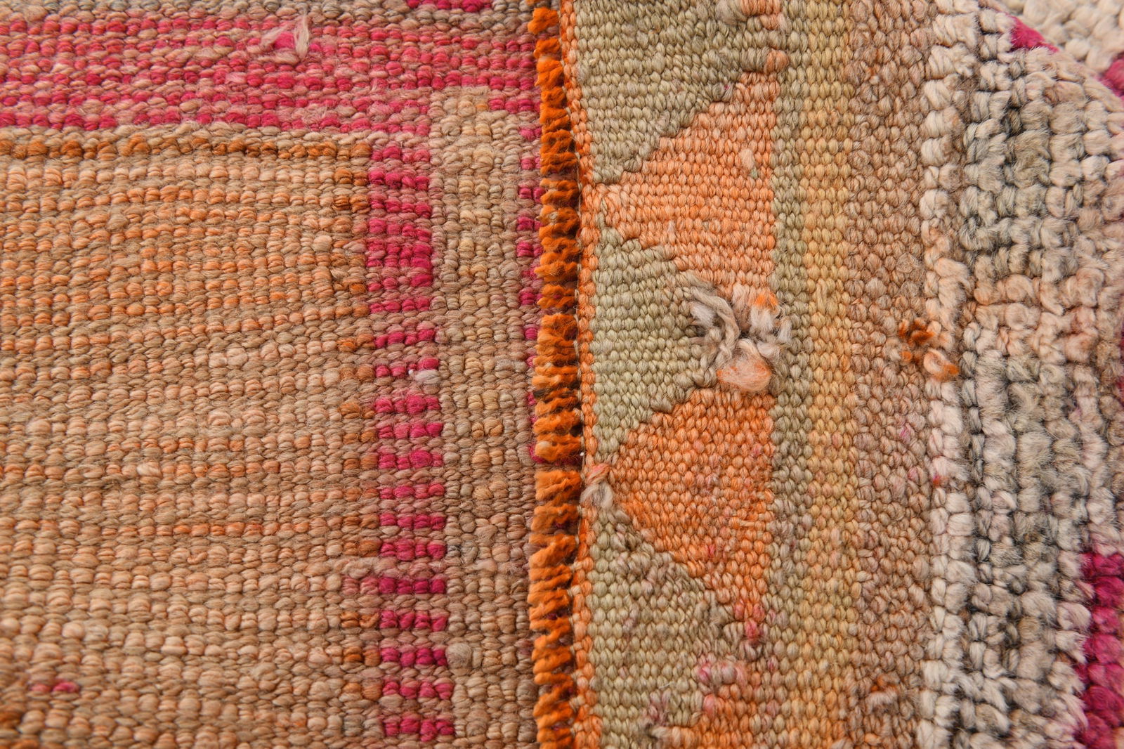 2'9'' x 9'4'' Handmade Vintage Wool Rug - 20477 - 15