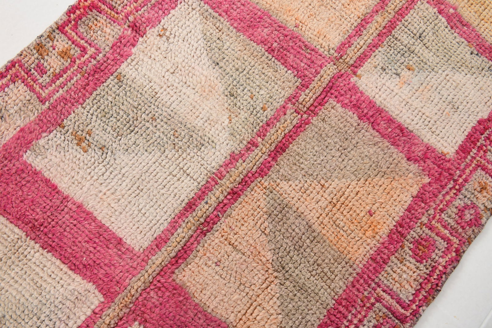 2'9'' x 9'4'' Handmade Vintage Wool Rug - 20477 - 6