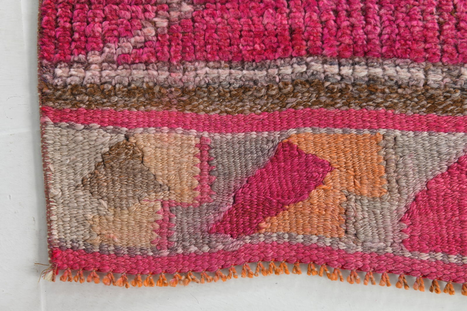 3'0'' x 11'0'' Vintage Wool Runner Rug - 18343 - 12