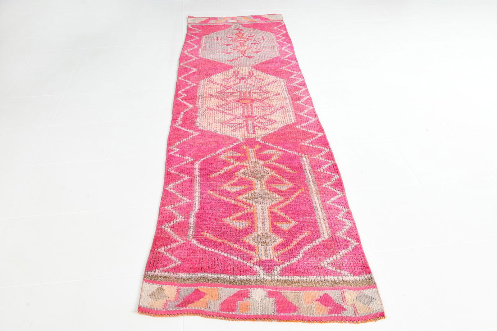 3'0'' x 11'0'' Vintage Wool Runner Rug - 18343 - 17