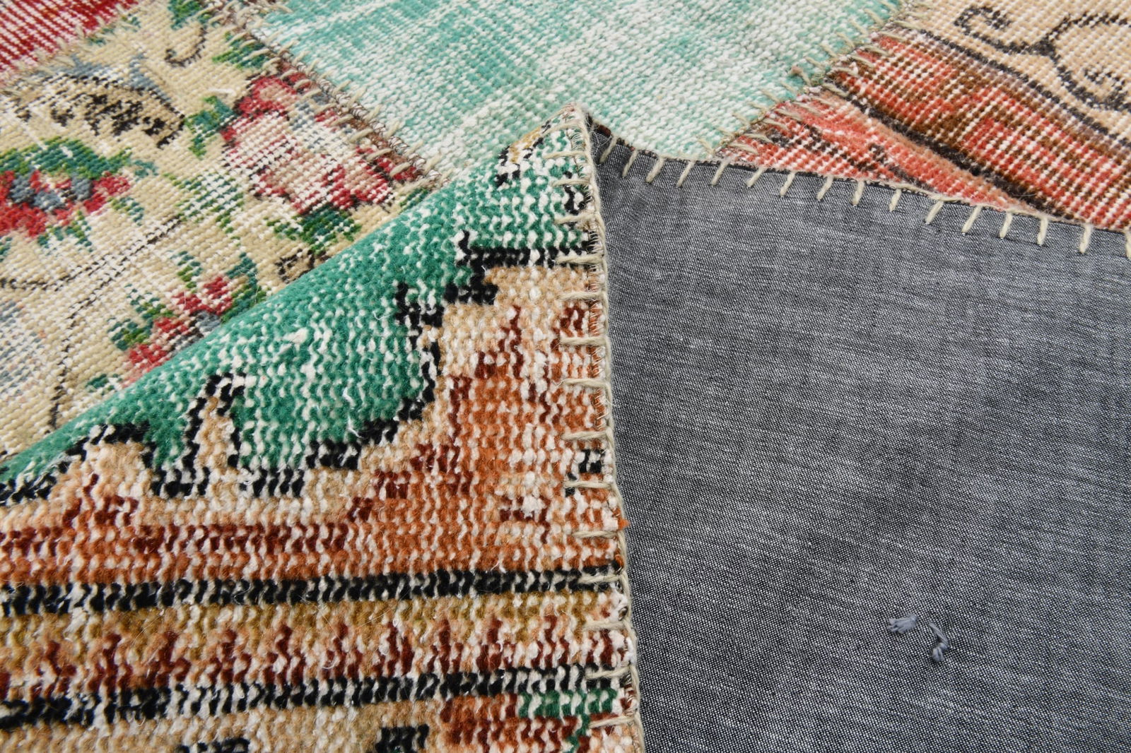 6'9'' x 10'2'' Turkish Vintage Runner Rug - 21737 - 14