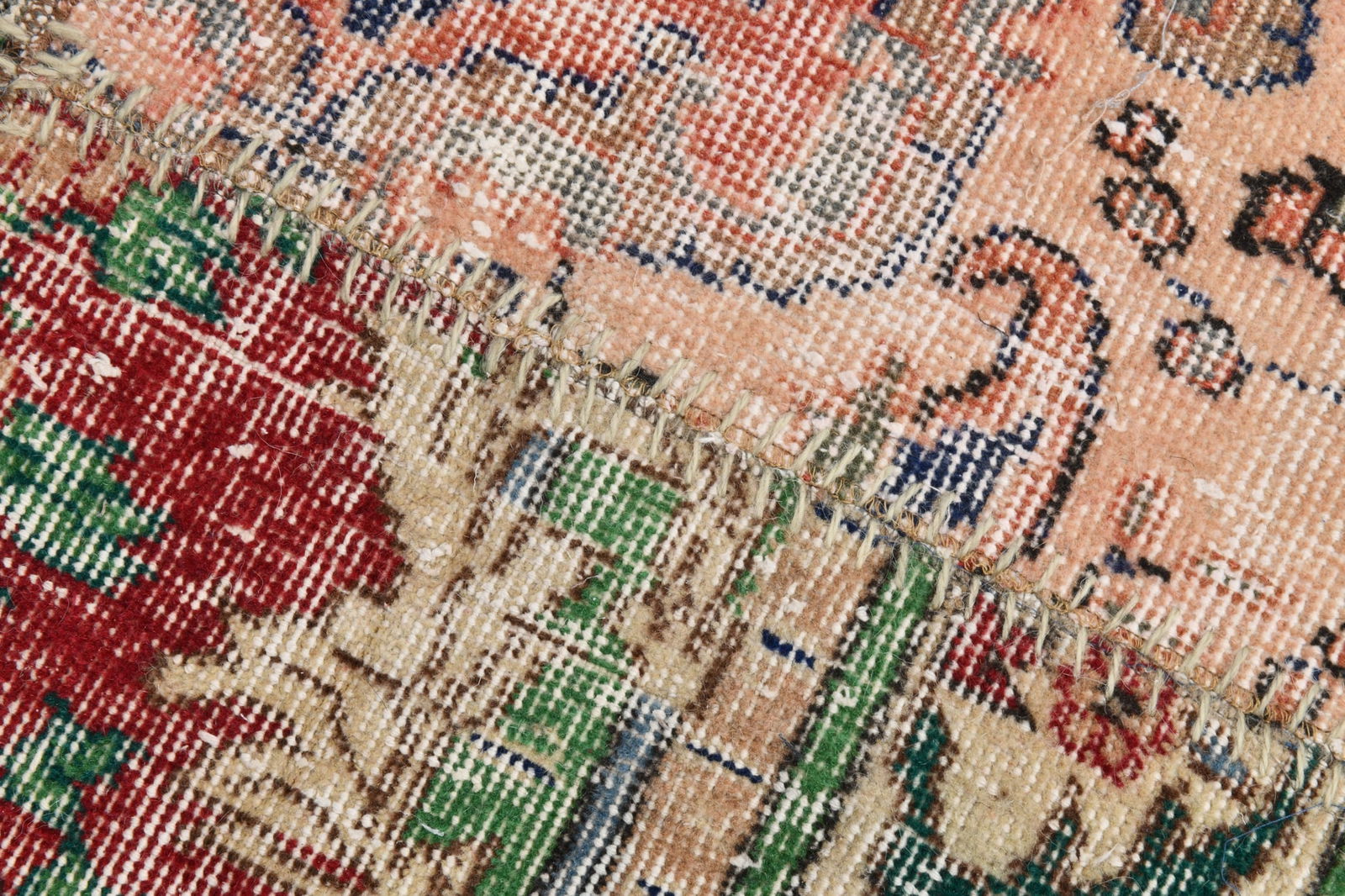 6'9'' x 10'2'' Turkish Vintage Runner Rug - 21737 - 7