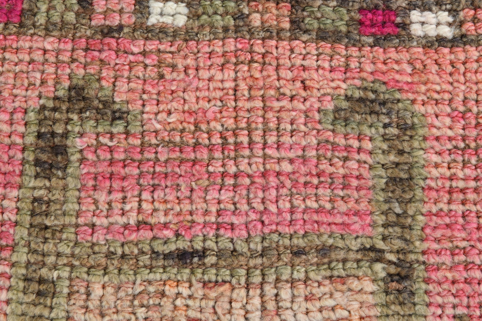 3'2'' x 10'7'' Vintage Wool Runner Rug - 18523 - 13