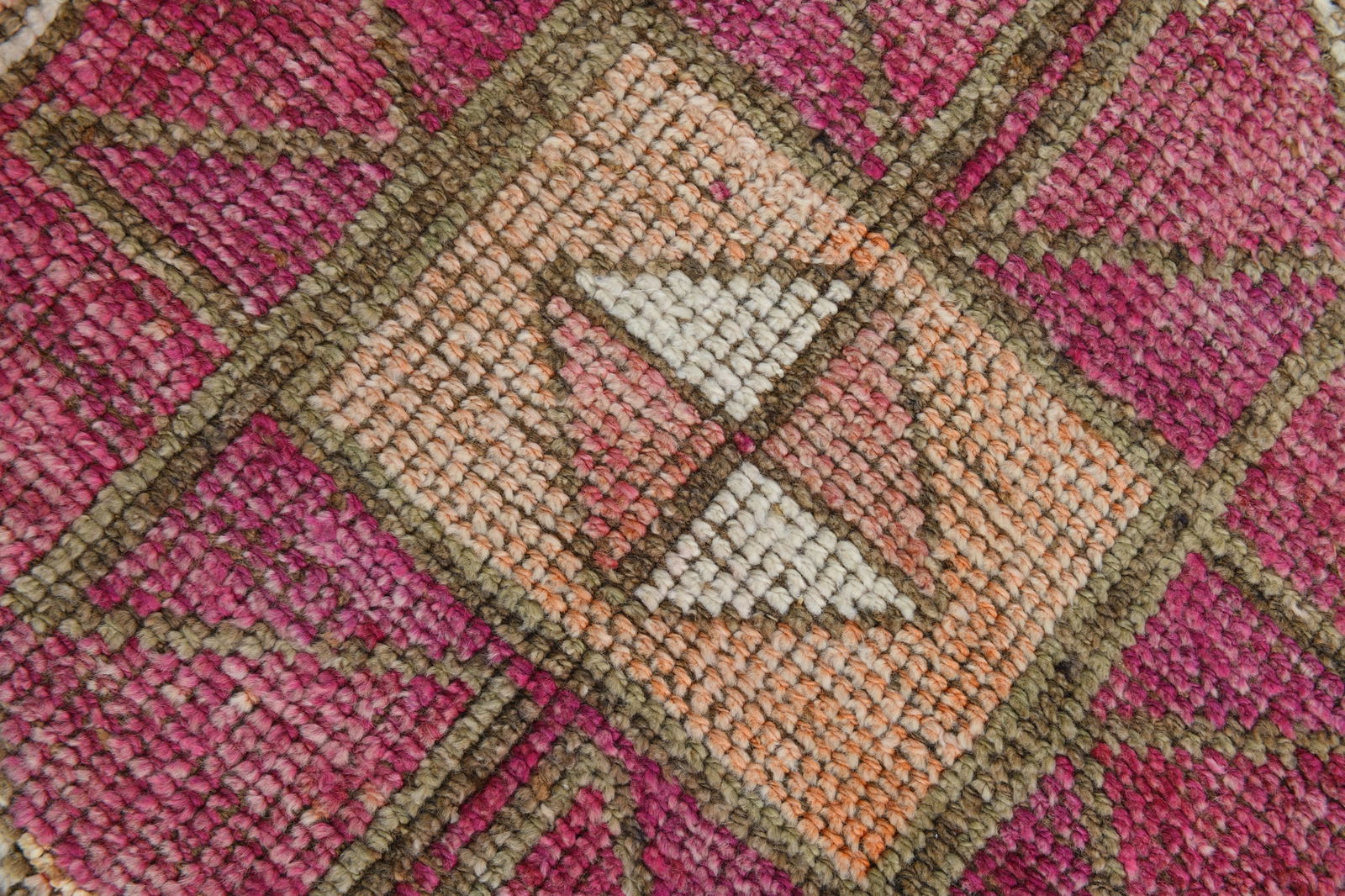 3'2'' x 10'7'' Vintage Wool Runner Rug - 18523 - 9