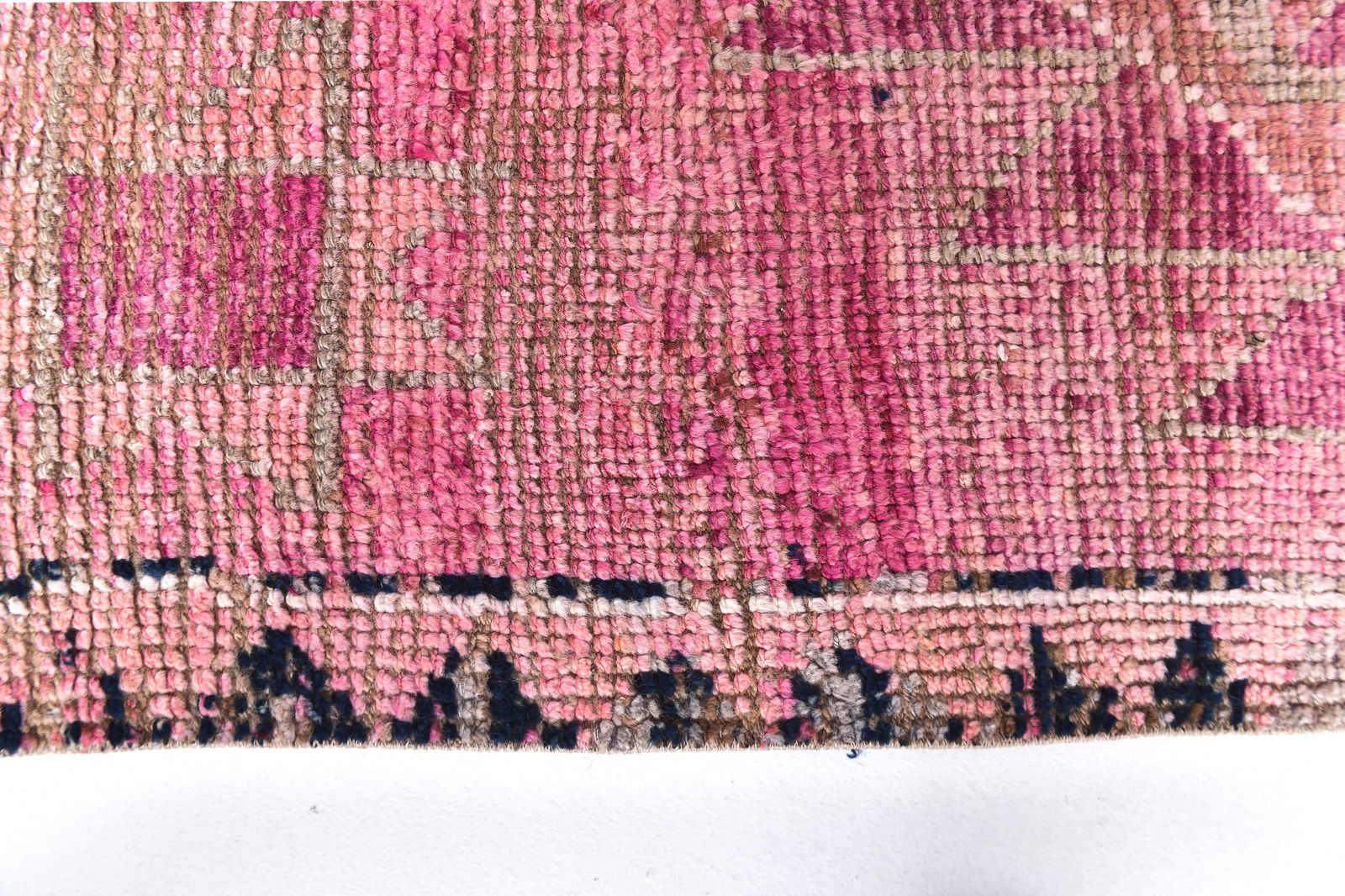 2'10'' x 10'0'' Vintage Wool Runner Rug - 18458 - 9