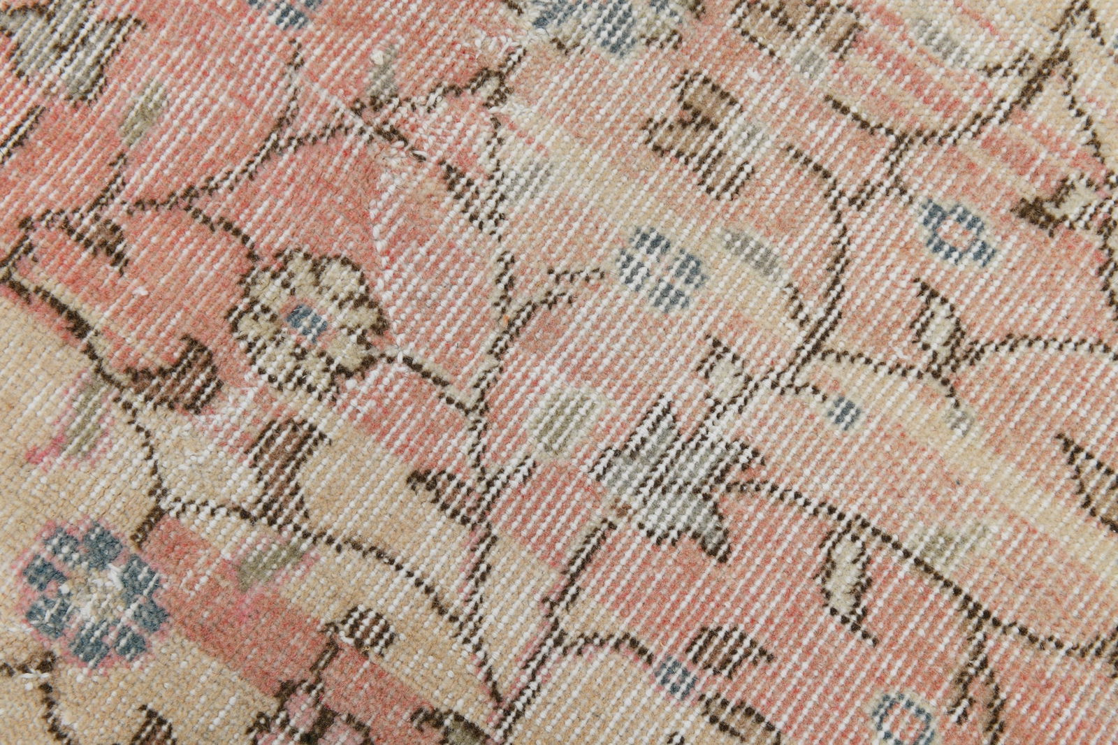 7'3'' x 9'10'' Handmade Vintage Wool Rug - 18645 - 8