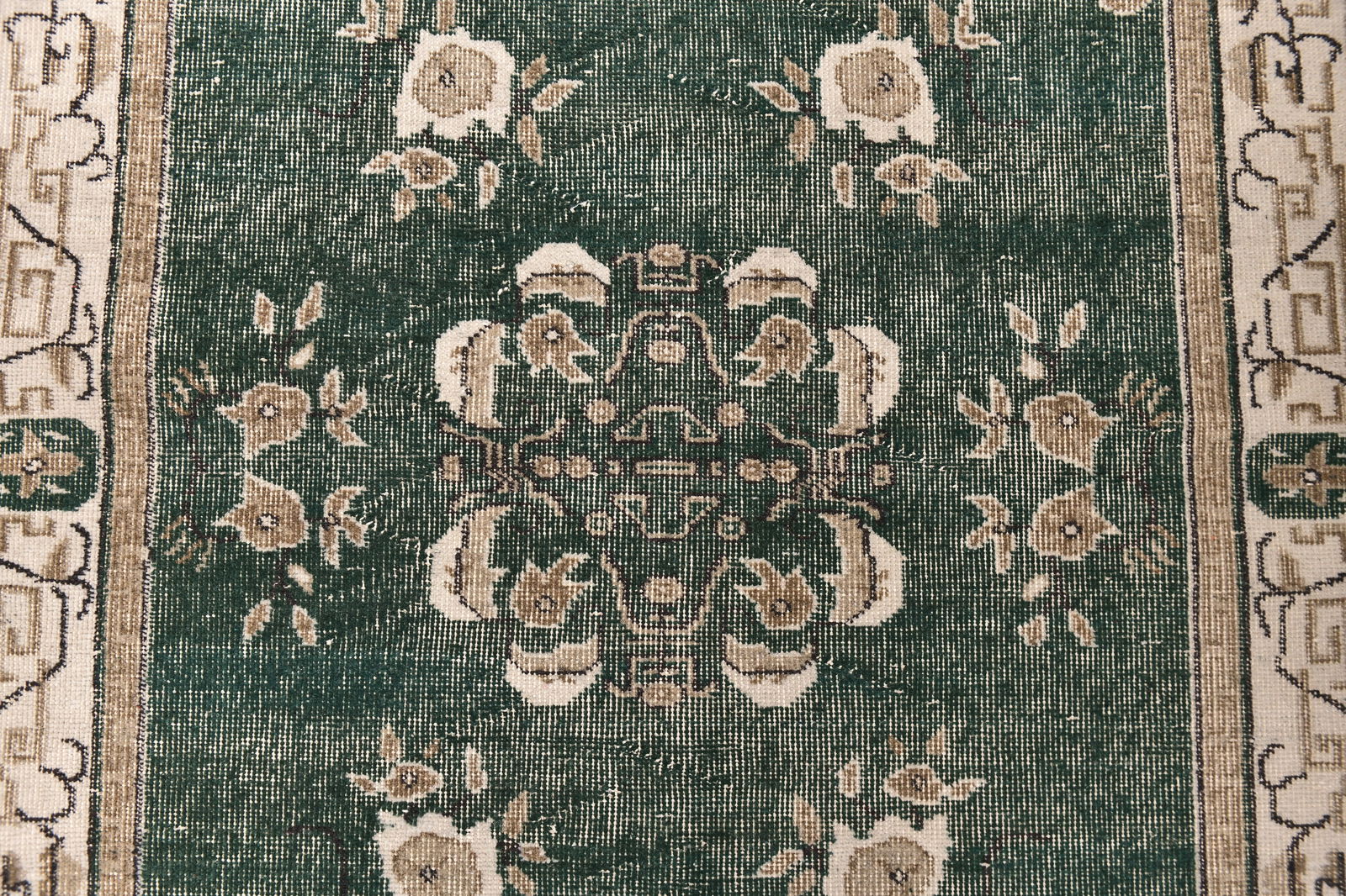 3'10'' x 6'7'' Handmade Vintage Wool Rug - 244713 - 5