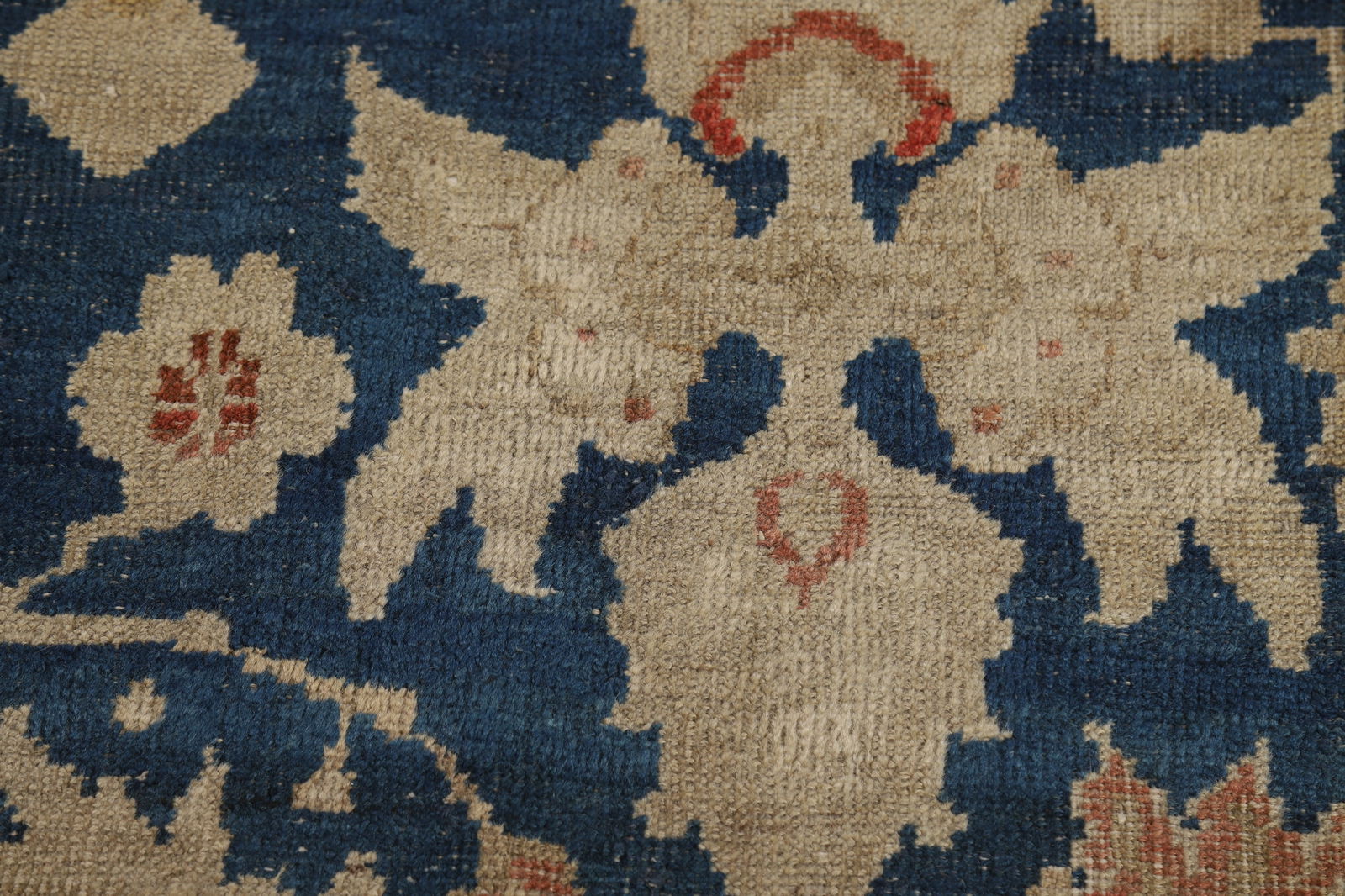 Pre-1900 Antique Vegetable Dye Sultanabad Persian Rug 11x19 - 8