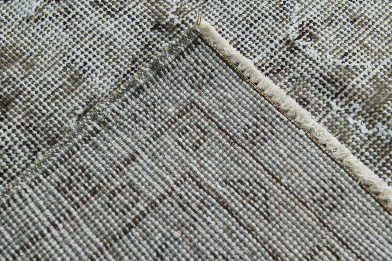 6'10'' x 10'3'' Handmade Vintage Wool Rug - 17482 - 12