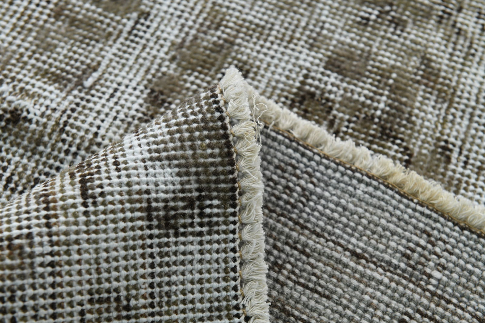 6'10'' x 10'3'' Handmade Vintage Wool Rug - 17482 - 13