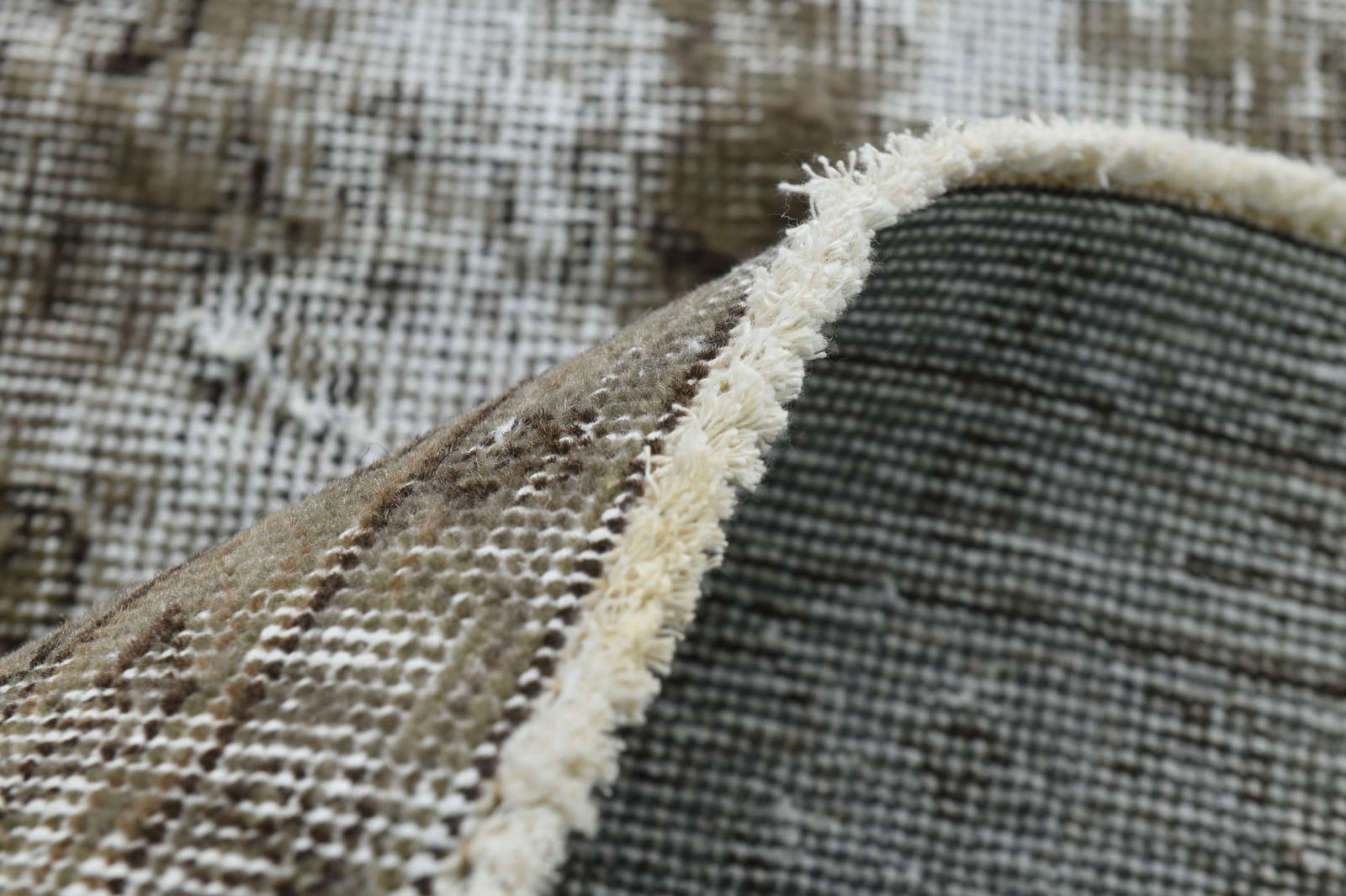 6'10'' x 10'3'' Handmade Vintage Wool Rug - 17482 - 14