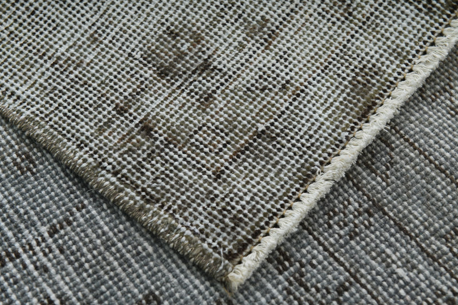 6'10'' x 10'3'' Handmade Vintage Wool Rug - 17482 - 15