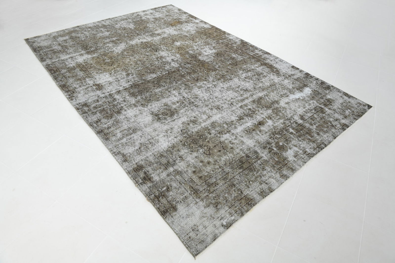 6'10'' x 10'3'' Handmade Vintage Wool Rug - 17482 - 19