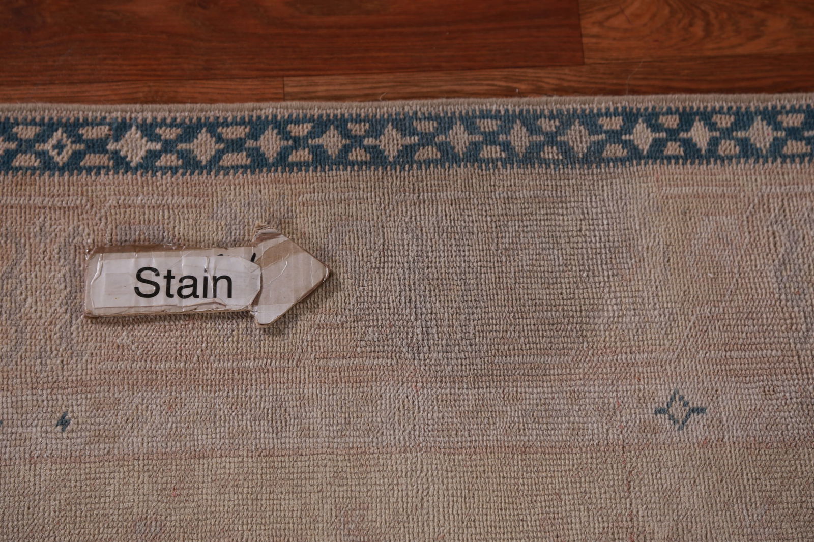 Vegetable Dye Antique Oushak Turkish Runner Rug 2x14 - 15