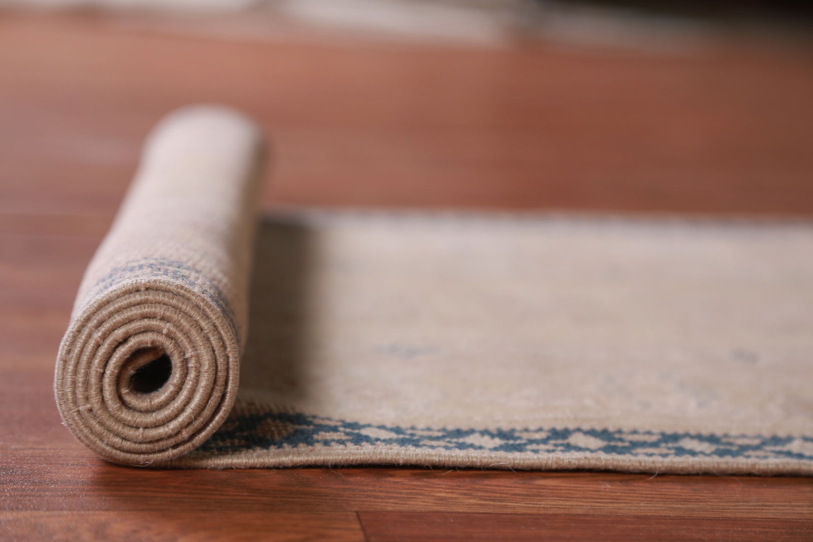 Vegetable Dye Antique Oushak Turkish Runner Rug 2x14 - 20