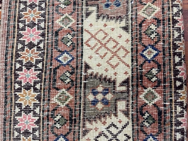 Antique Caucasian Design Large kaysari rug-5002 - 10
