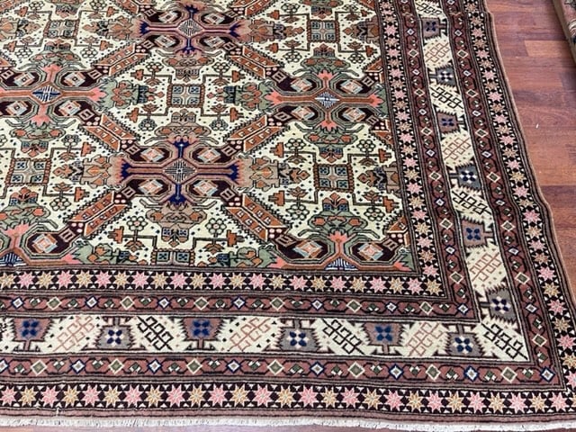 Antique Caucasian Design Large kaysari rug-5002 - 2