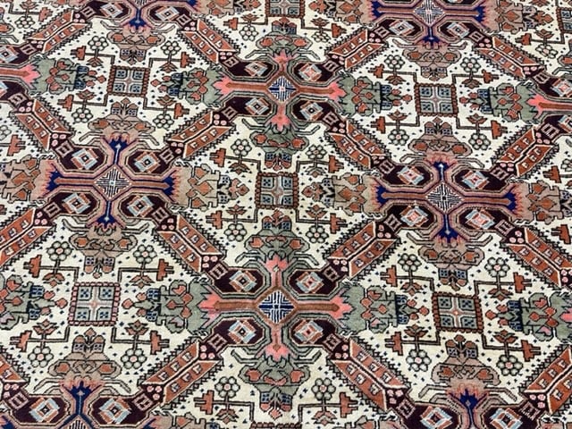 Antique Caucasian Design Large kaysari rug-5002 - 9