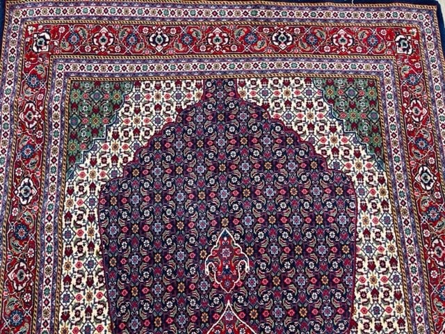 Semi Antique Persian Sarouk Rug-2919 - 6