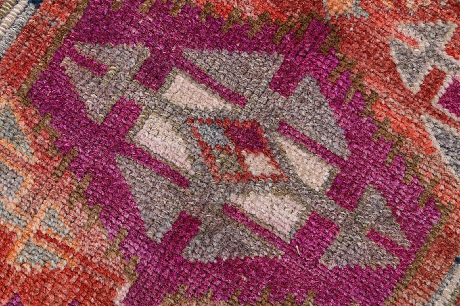 2'7'' x 12'2'' Vintage Wool Runner Rug - 18169 - 10