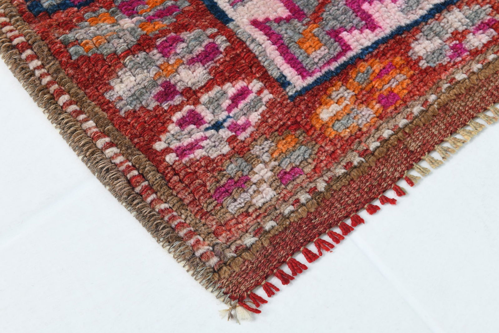 2'7'' x 12'2'' Vintage Wool Runner Rug - 18169 - 14